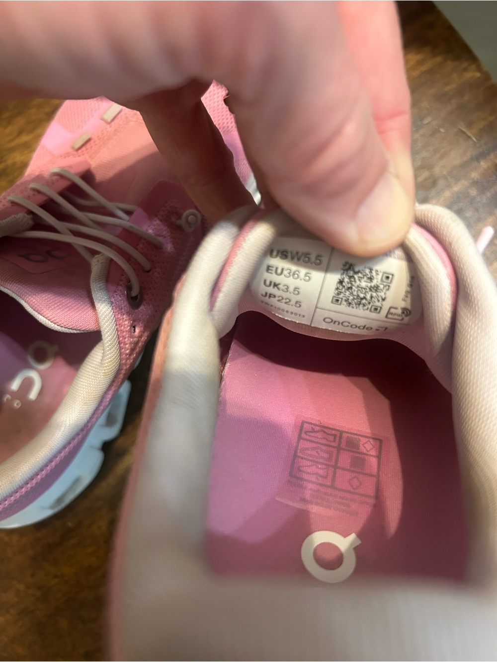 On Running Pink Women's Athletic Sneakers - Picture 4 of 11